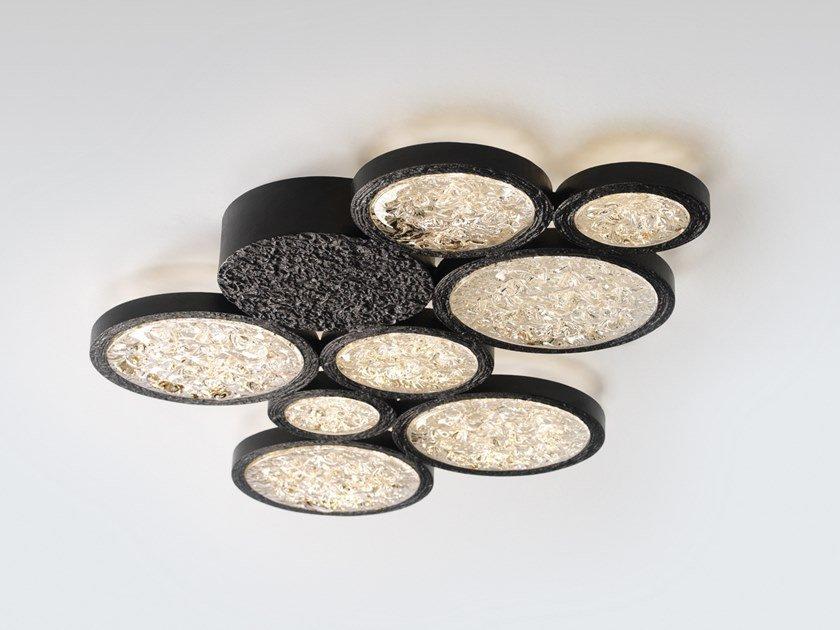 LUNA PL377 LED handmade bronze ceiling light LUNA PL377 LED handmade bronze ceiling light