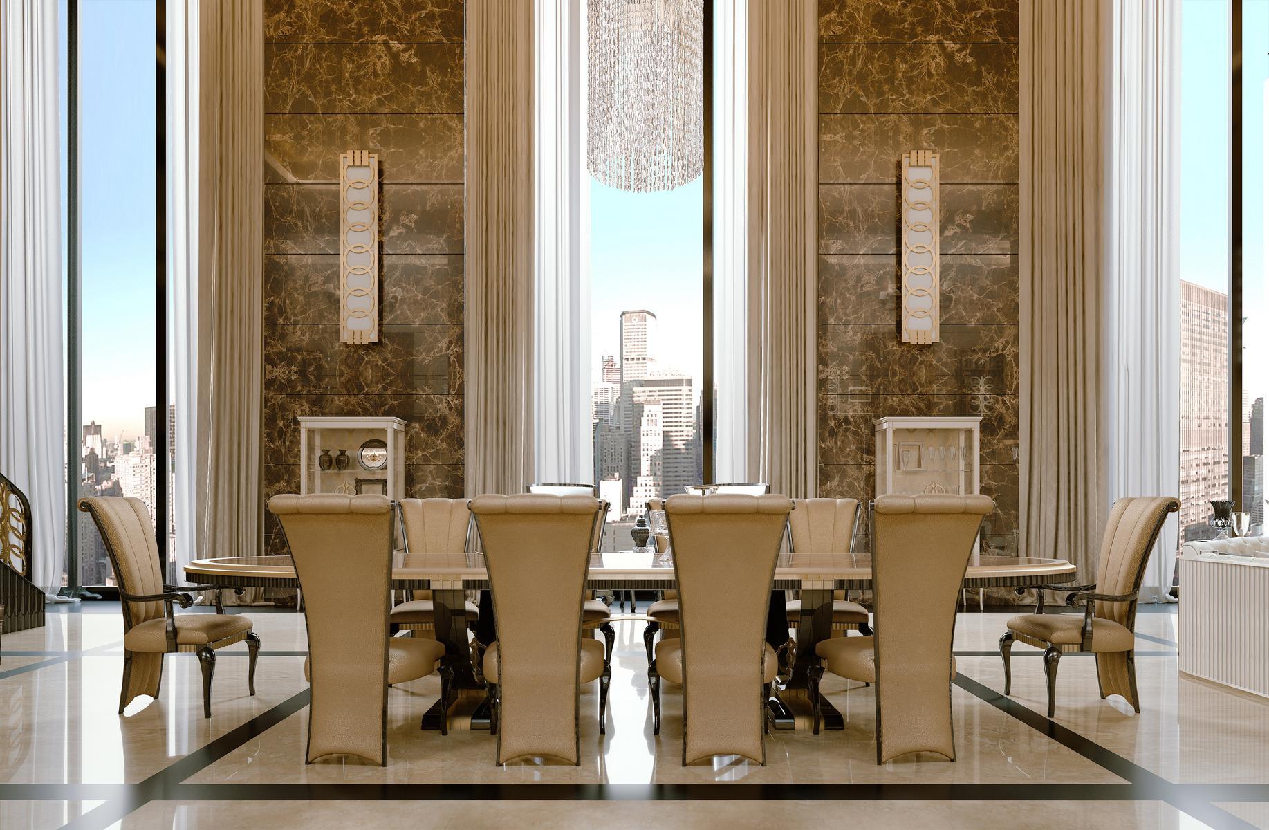 GRETA Upholstered velvet chair with armrests