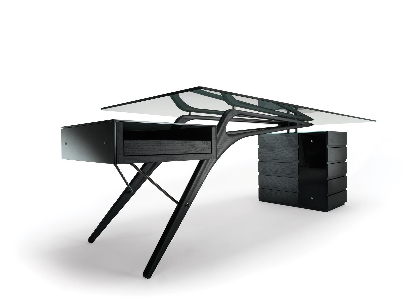 CAVOUR CM Writing desk with drawers