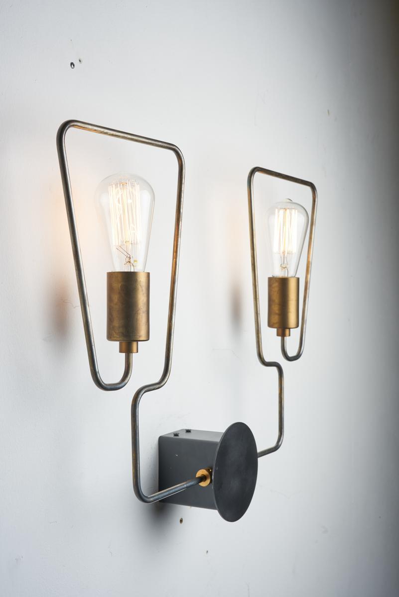 A-SHADE Direct light metal wall light