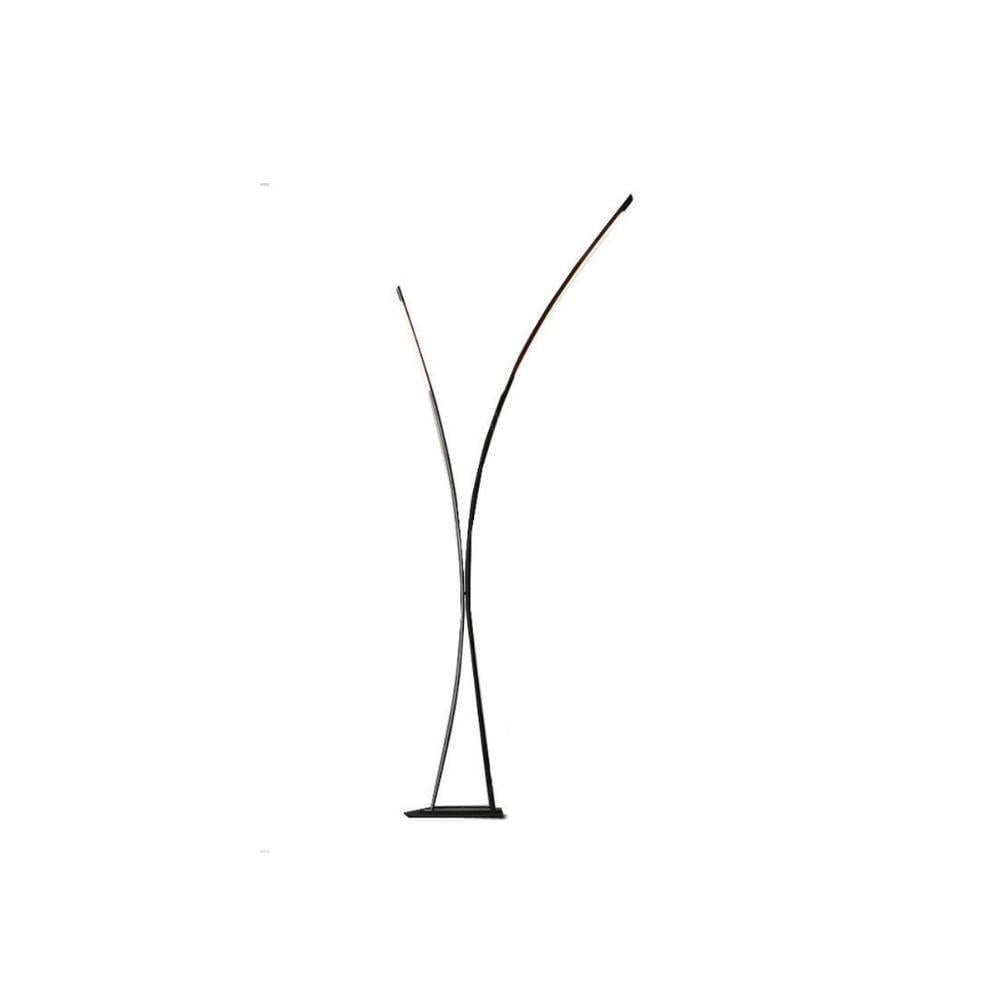 TWIN Metal floor lamp