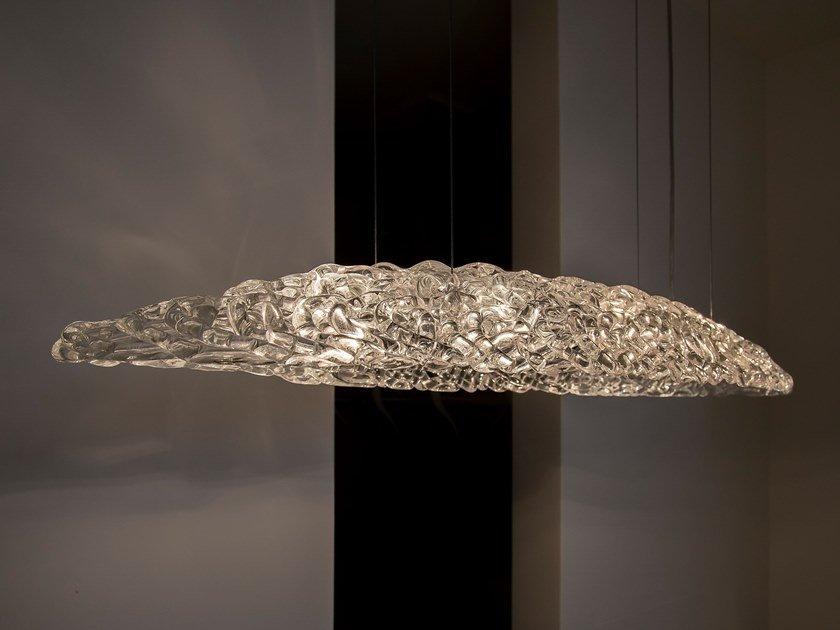 NIGHT IN PARIS H8 Direct light glass pendant lamp