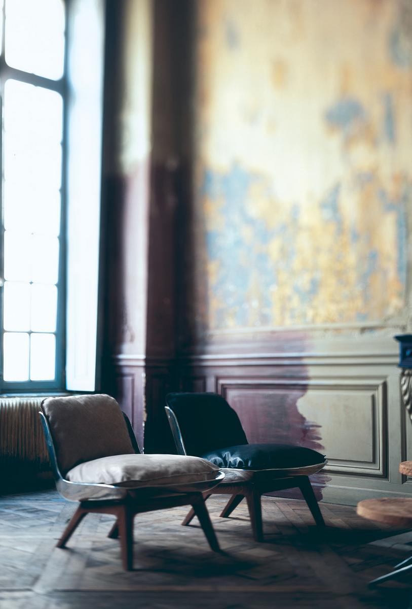 HOUSTON Leather armchair