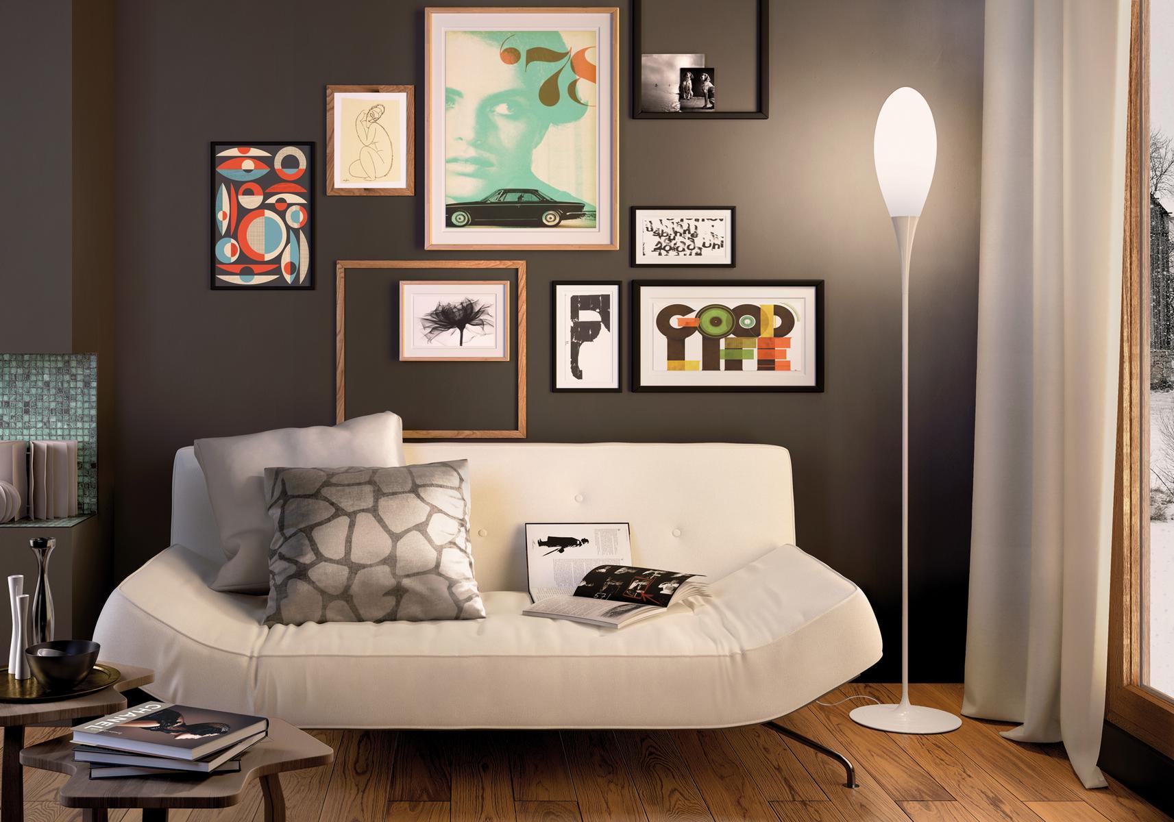 SPILLO Polyethylene floor lamp