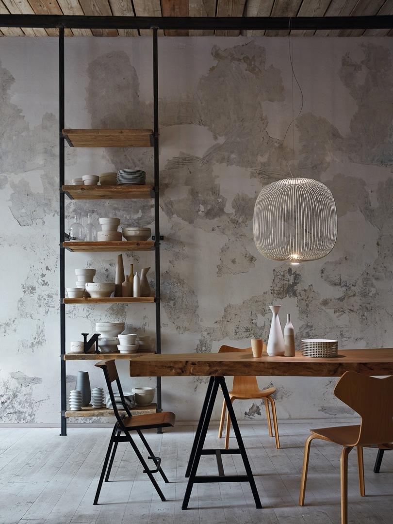 SPOKES Metal pendant lamp