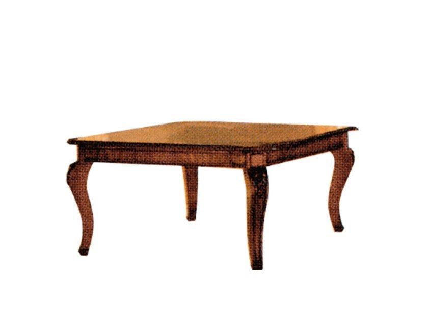 PRESTIGE PLUS Rectangular wooden coffee table