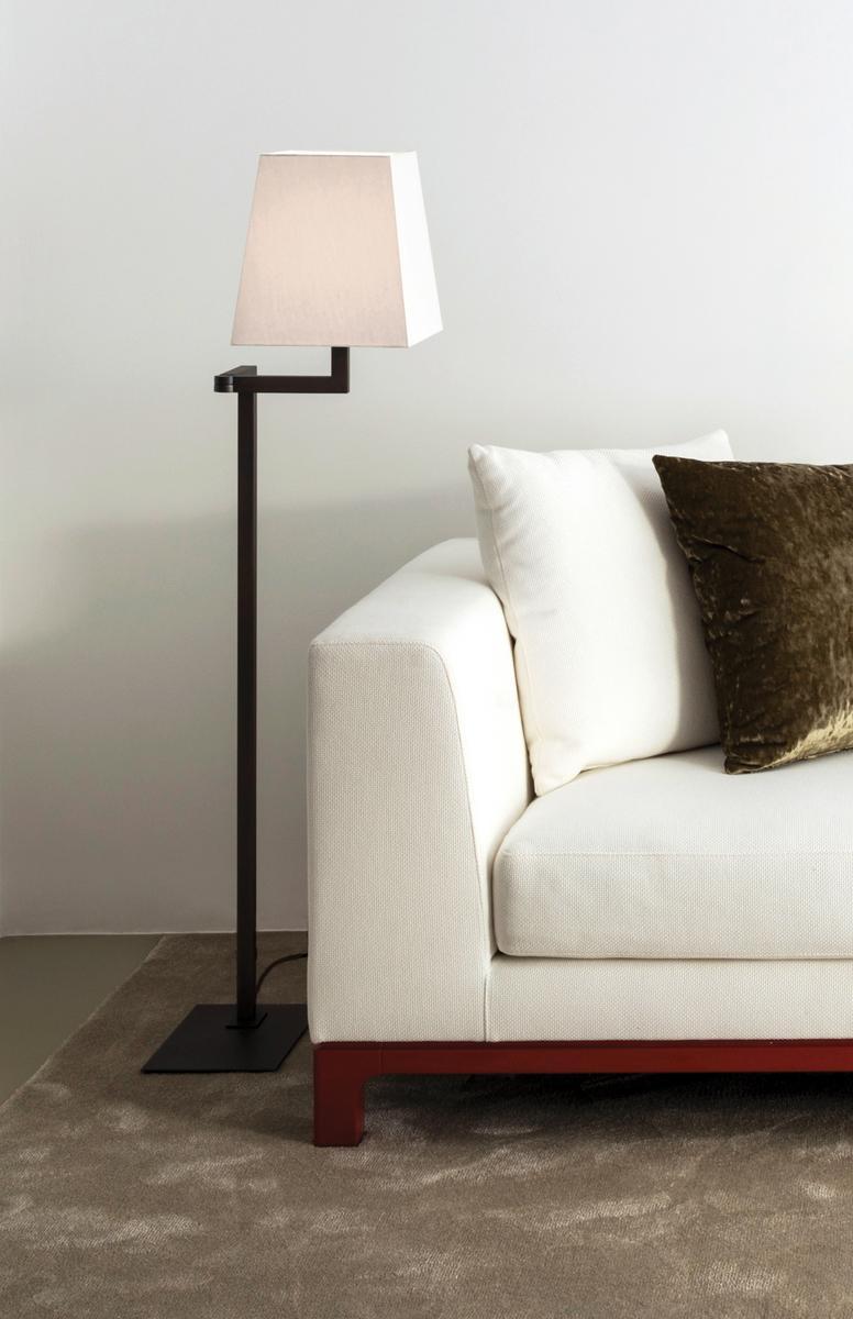 QUADRA LISEUSE Adjustable metal floor lamp