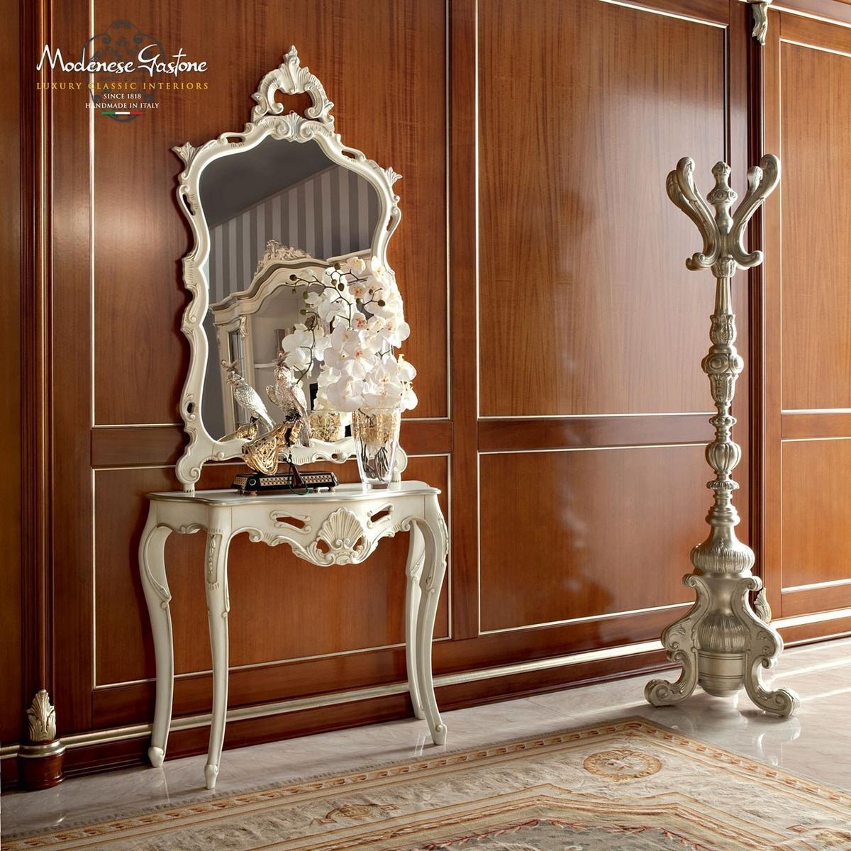13682 Rectangular wall-mounted framed mirror