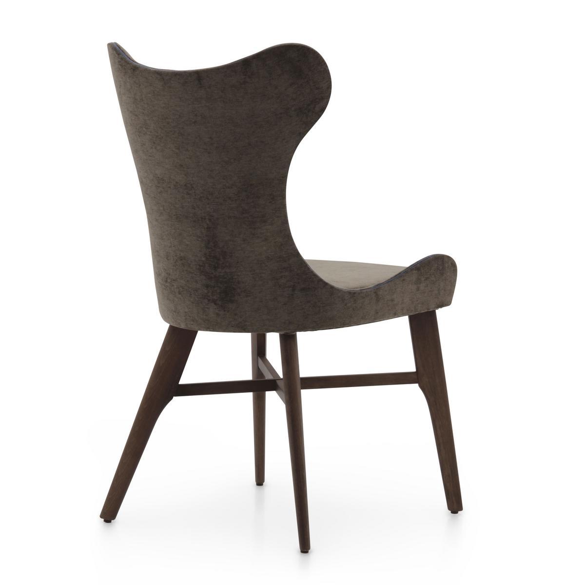 AURIBUS 0612S Upholstered velvet chair