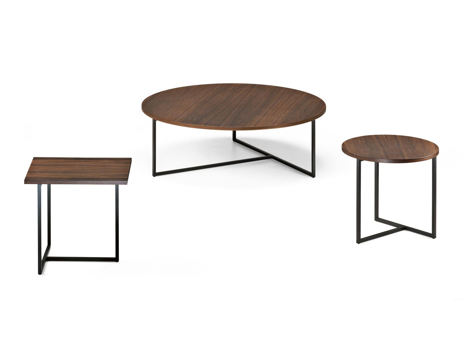 ARMONIA Round Sucupira coffee table