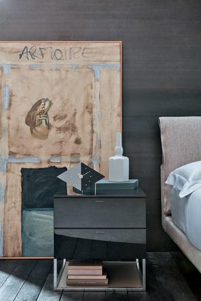 909 Rectangular bedside table