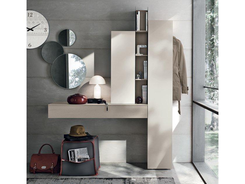 INGRESSI Sectional wall-mounted hallway unit