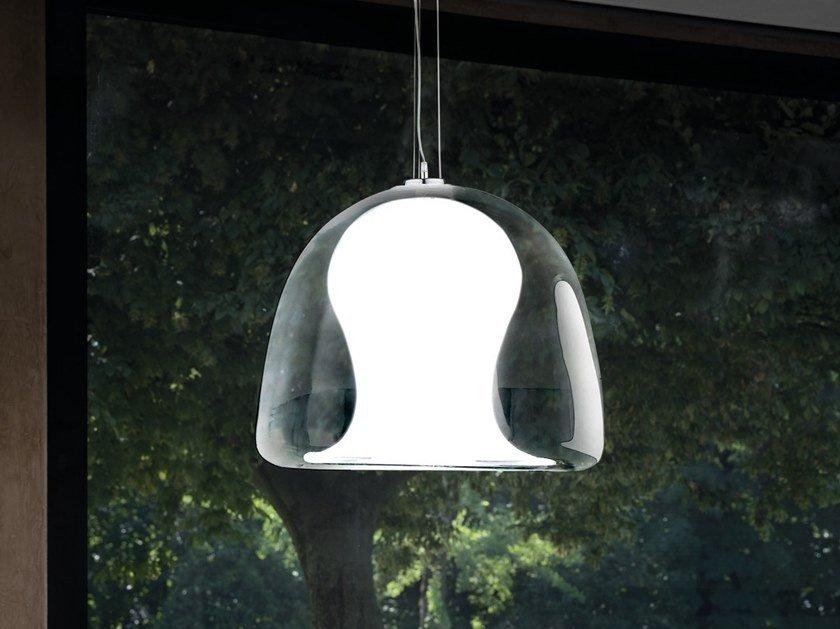 NARANZA SP Blown glass pendant lamp