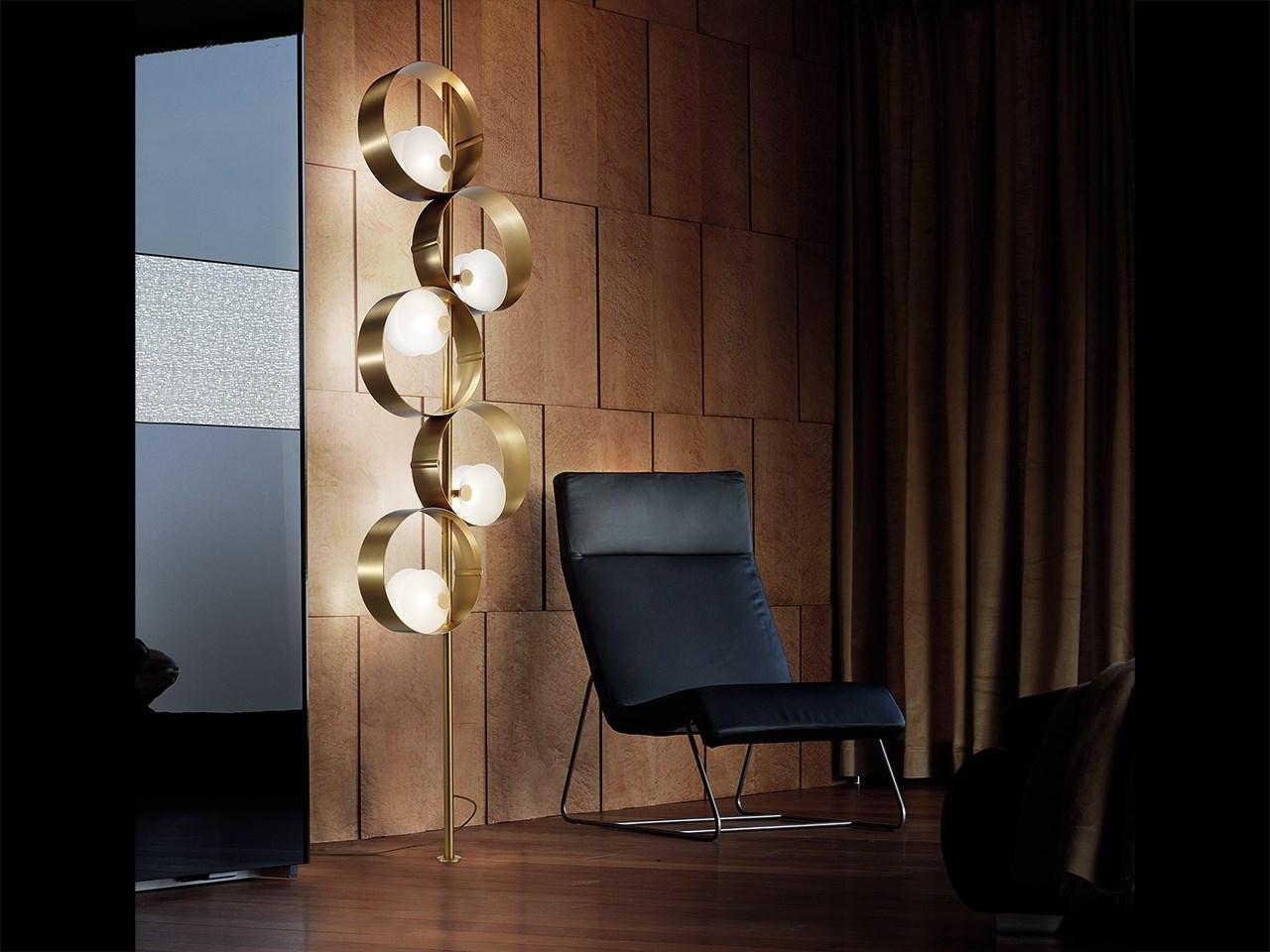 SOUND STL5 Direct light metal floor lamp