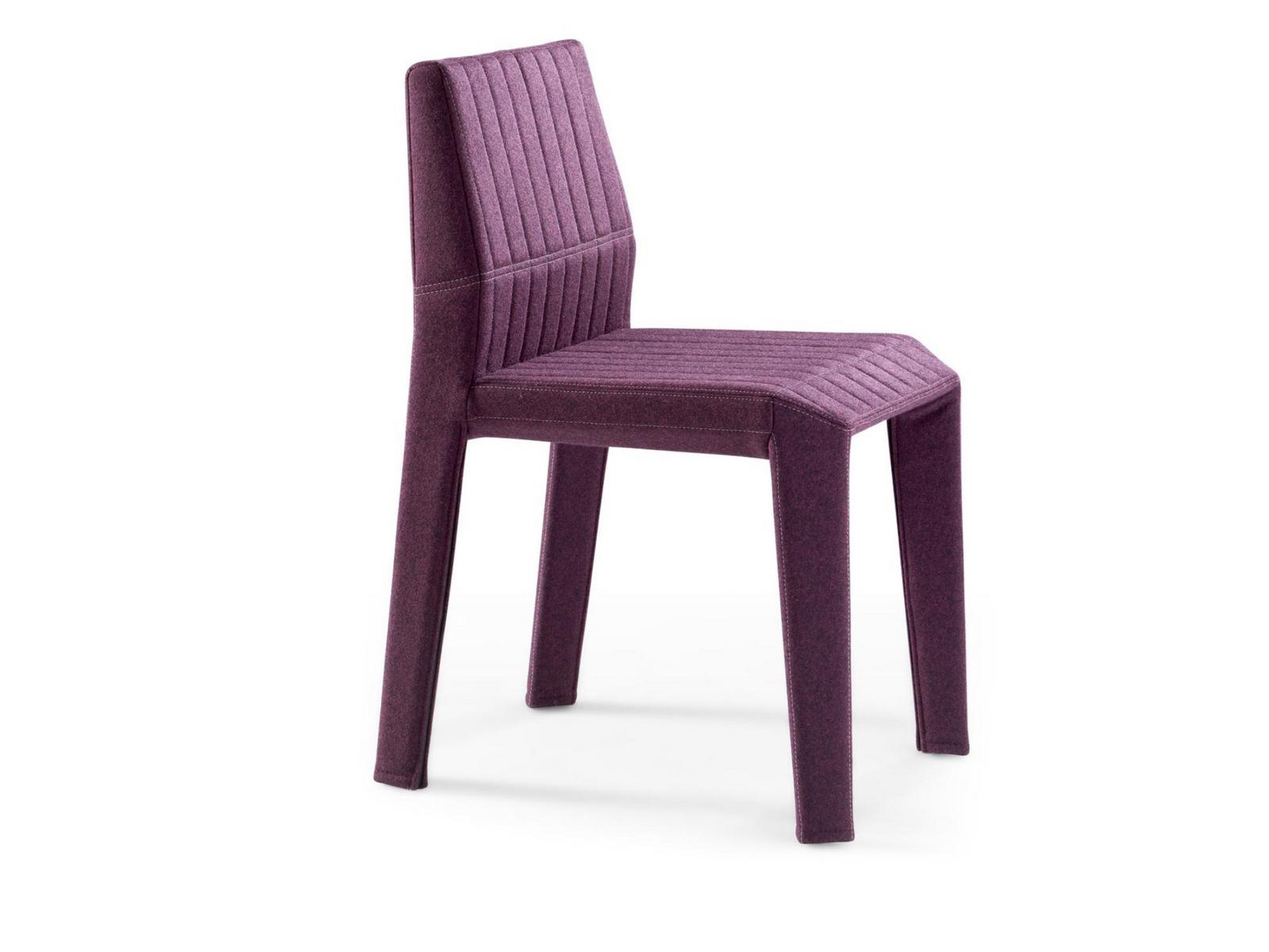 FACETT Upholstered polyurethane foam chair with removable cover
