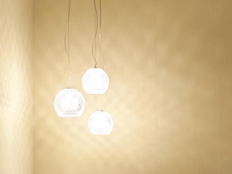 DIAMOND SWIRL Crystal pendant lamp