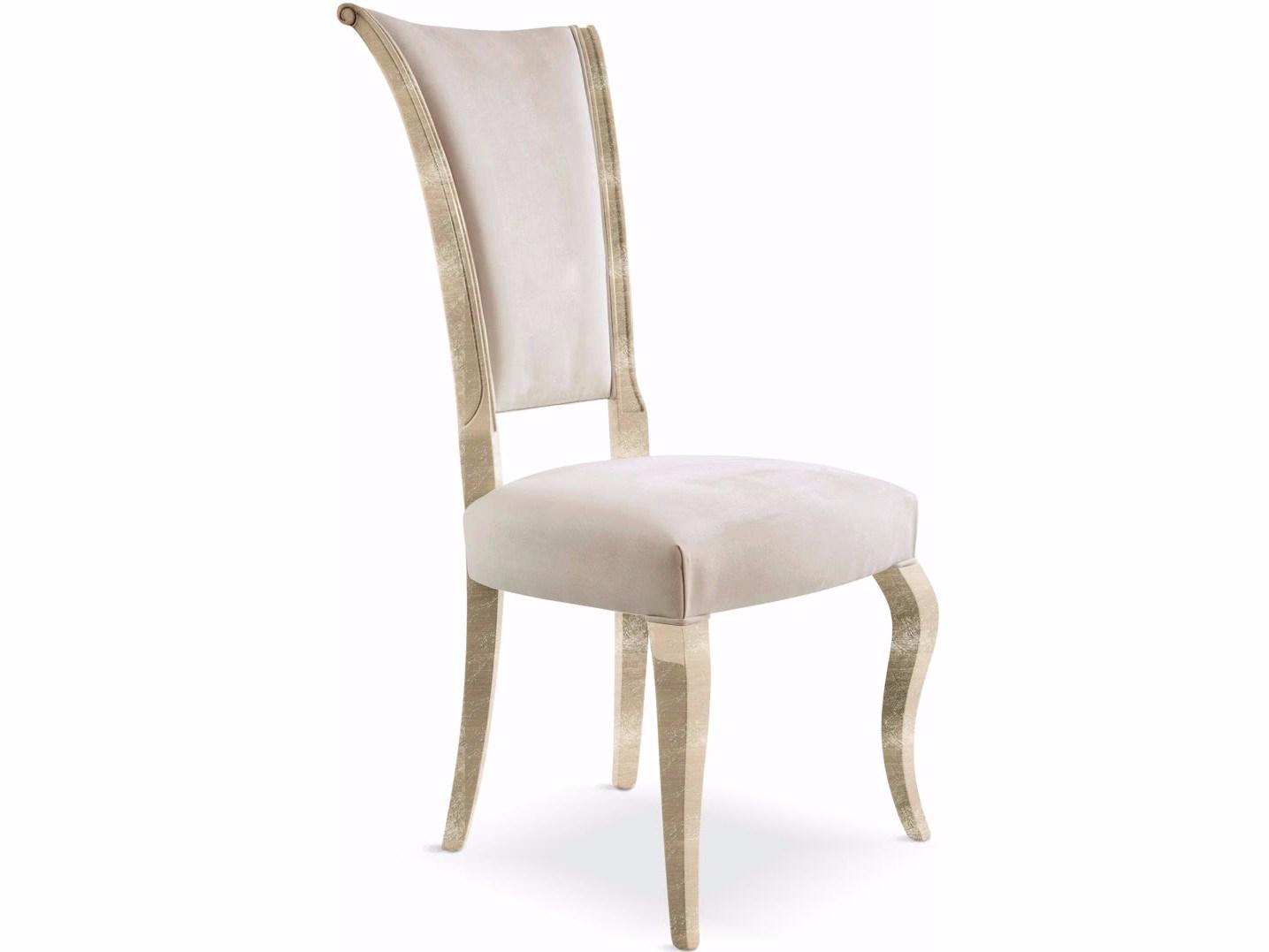 RAFFAELLO High-back velvet chair