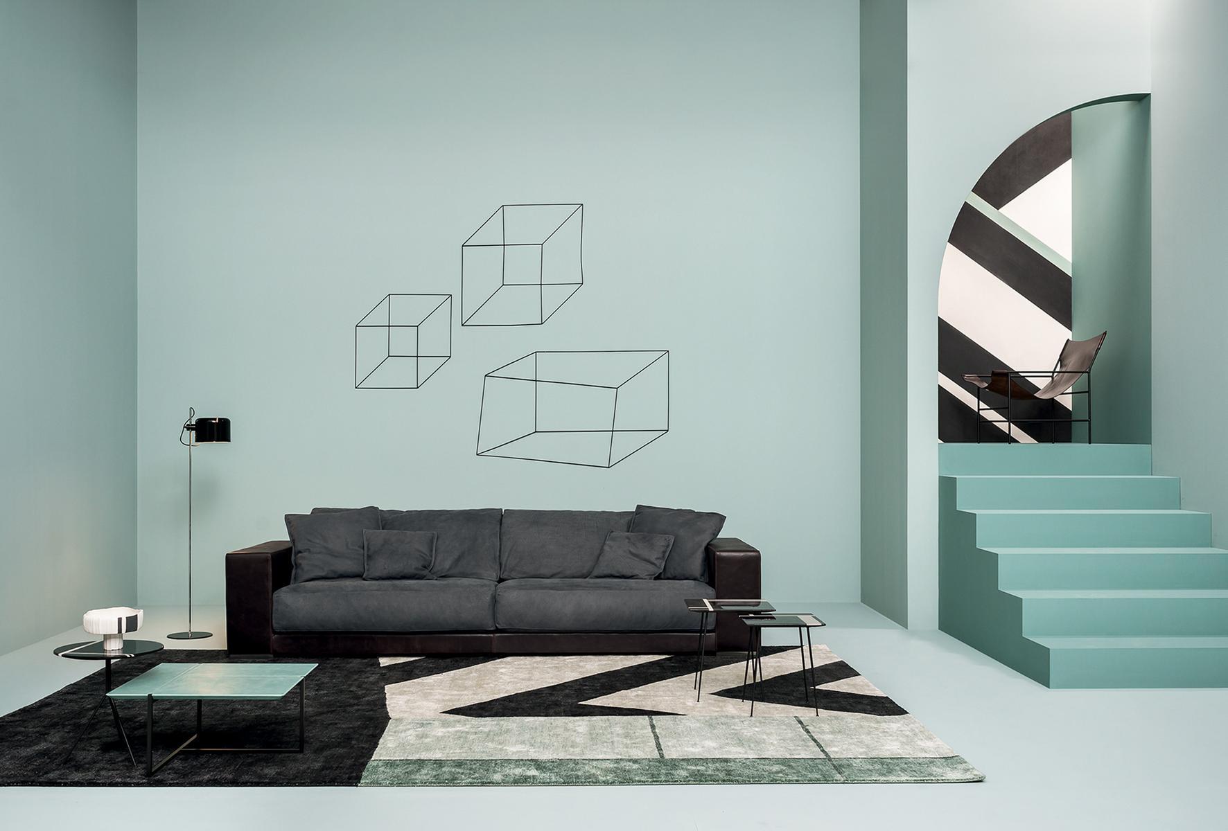 BUDAPEST Leather sofa
