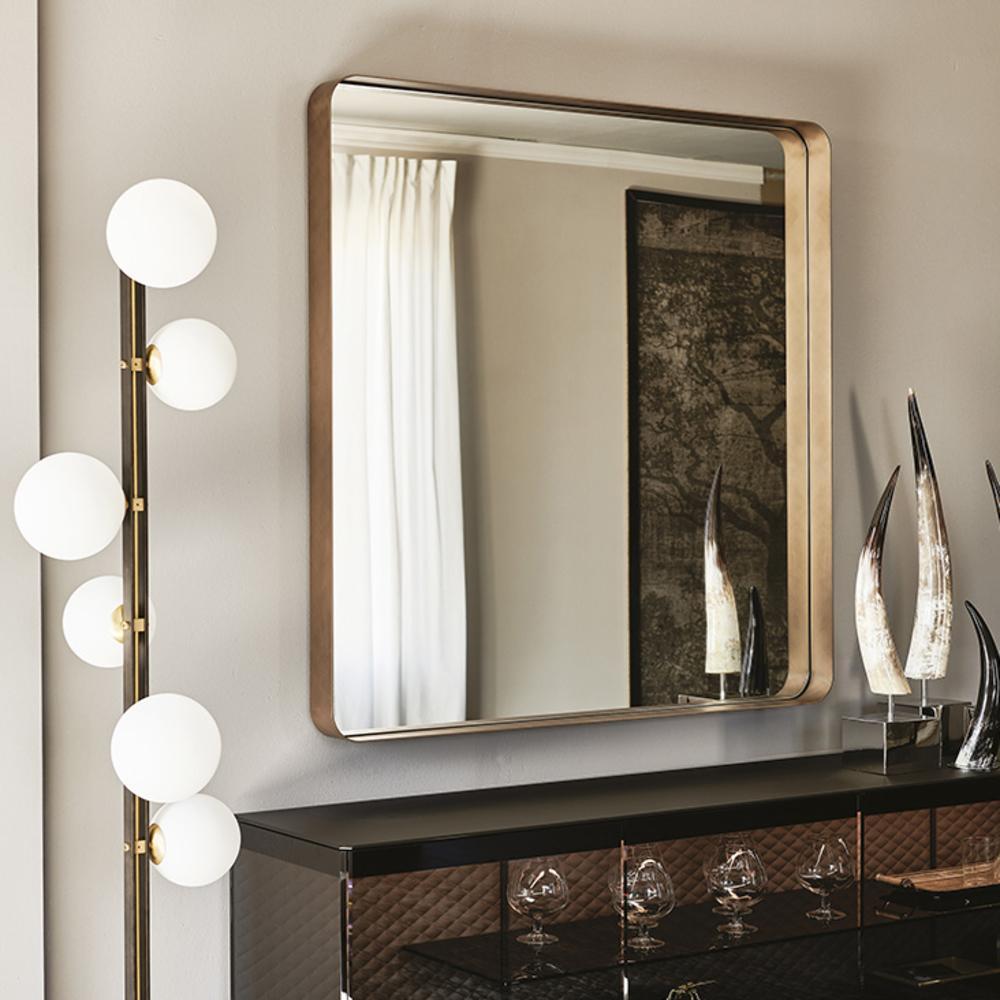 WISH S Square metal mirror