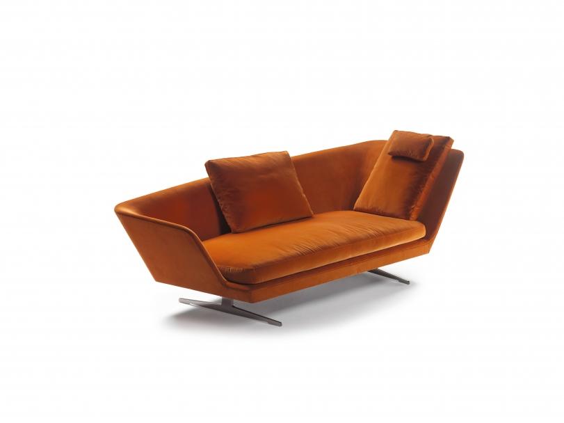 ZEUS Upholstered fabric day bed