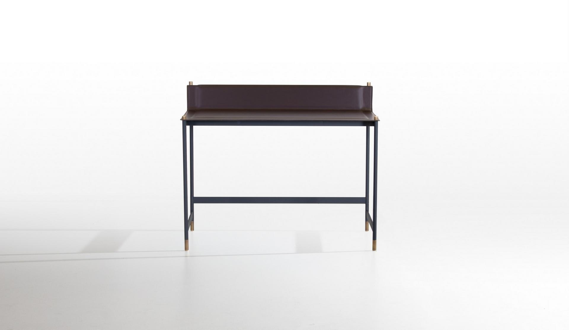 TERRAZZO Cuoietto leather secretary desk