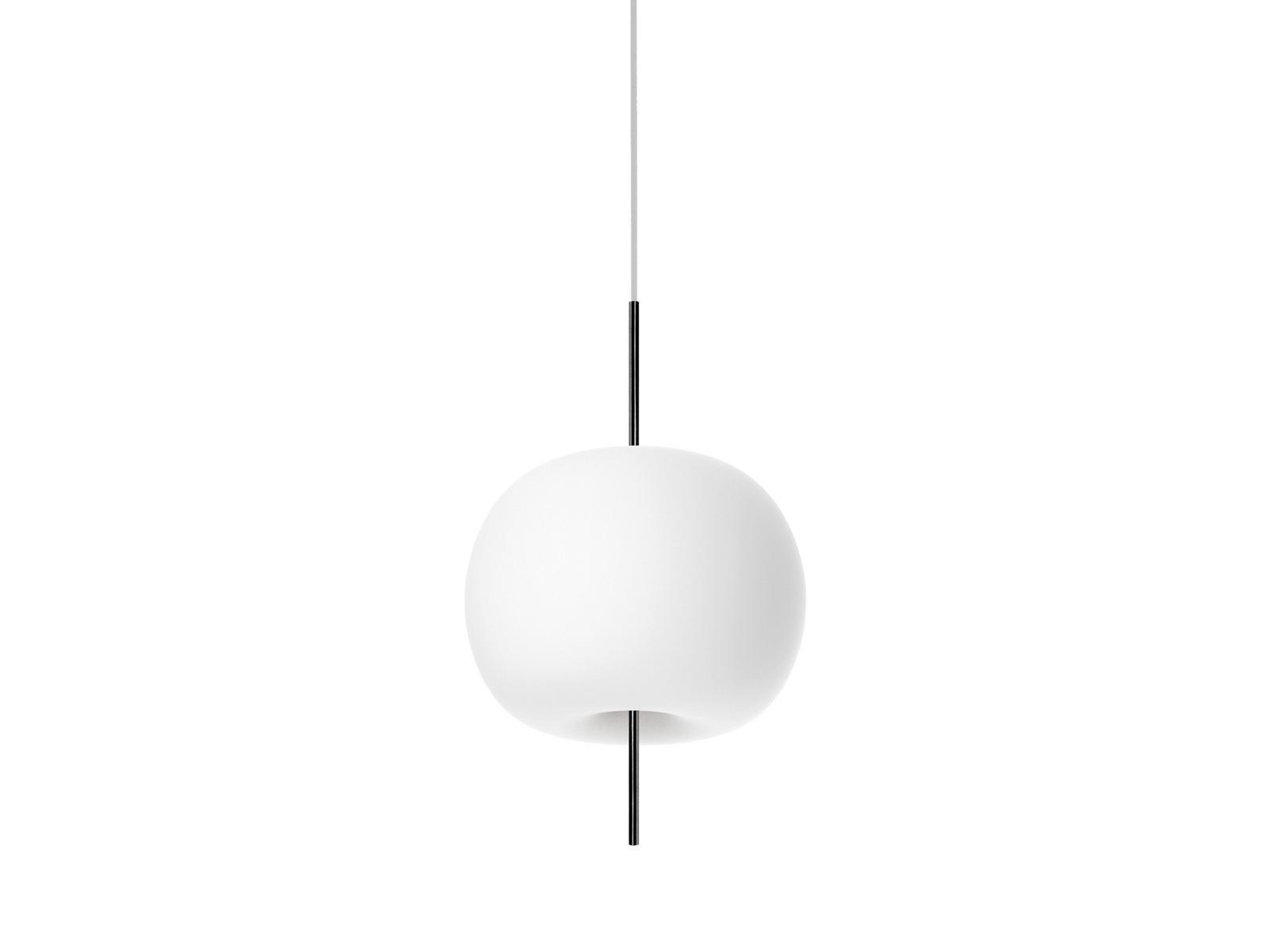 KUSHI Opal glass pendant lamp
