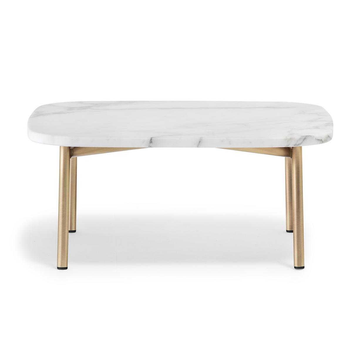 BUDDY 59X59 Square marble coffee table