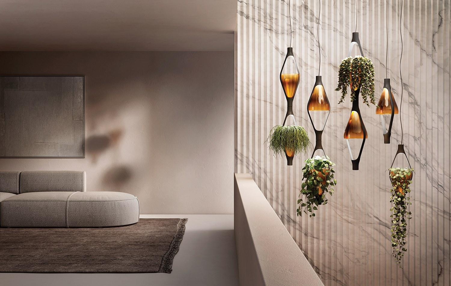 VICEVERSA LED glass pendant lamp