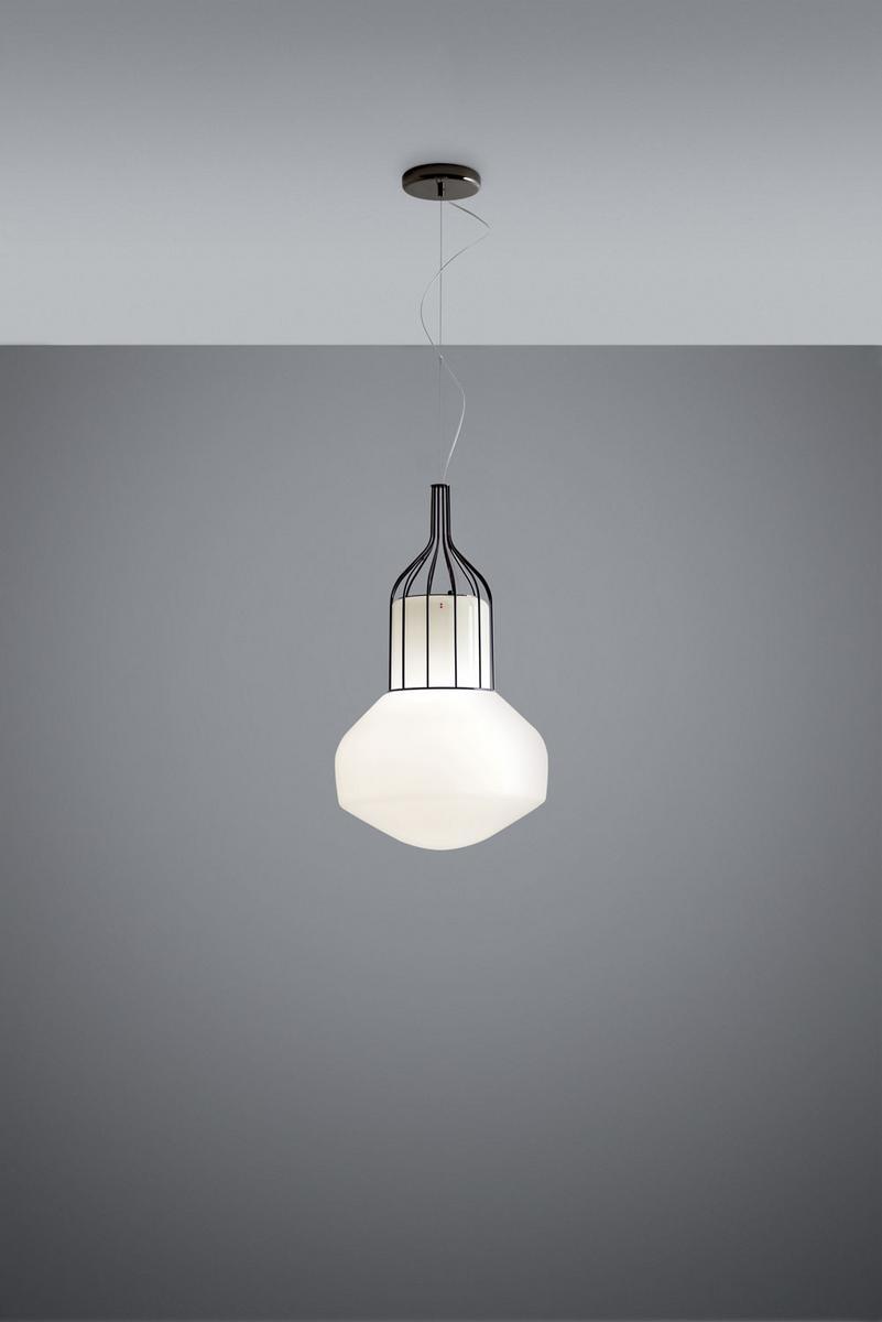 AÉROSTAT Blown glass pendant lamp