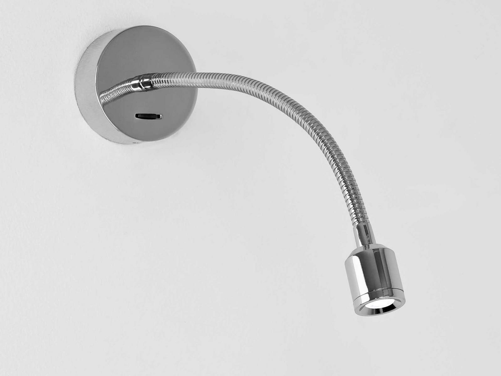 FOSSO LED zinc reading lamp with swing arm