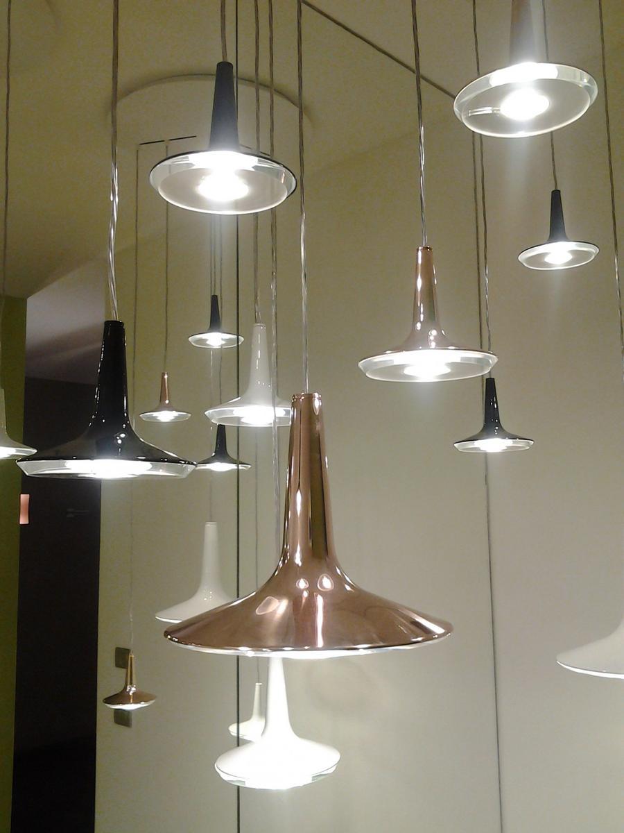 KIN - 478 LED direct light aluminium pendant lamp