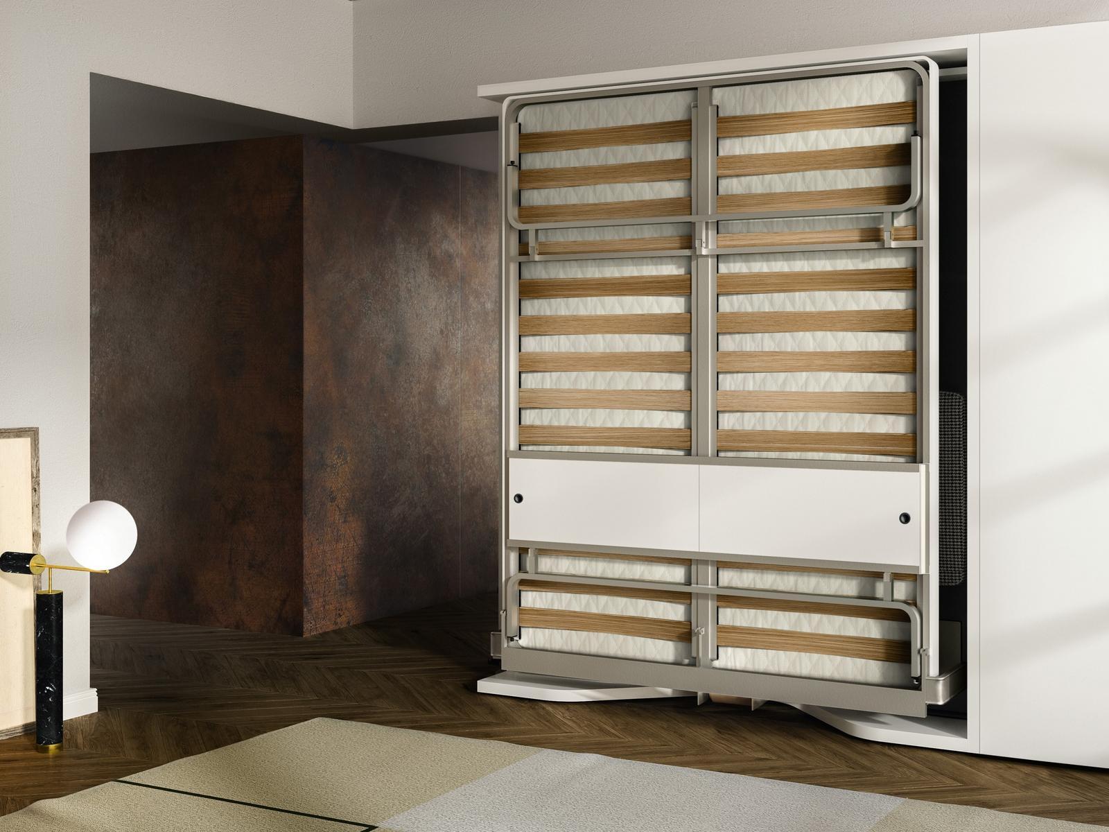 LGM Storage wall with fold-away bed