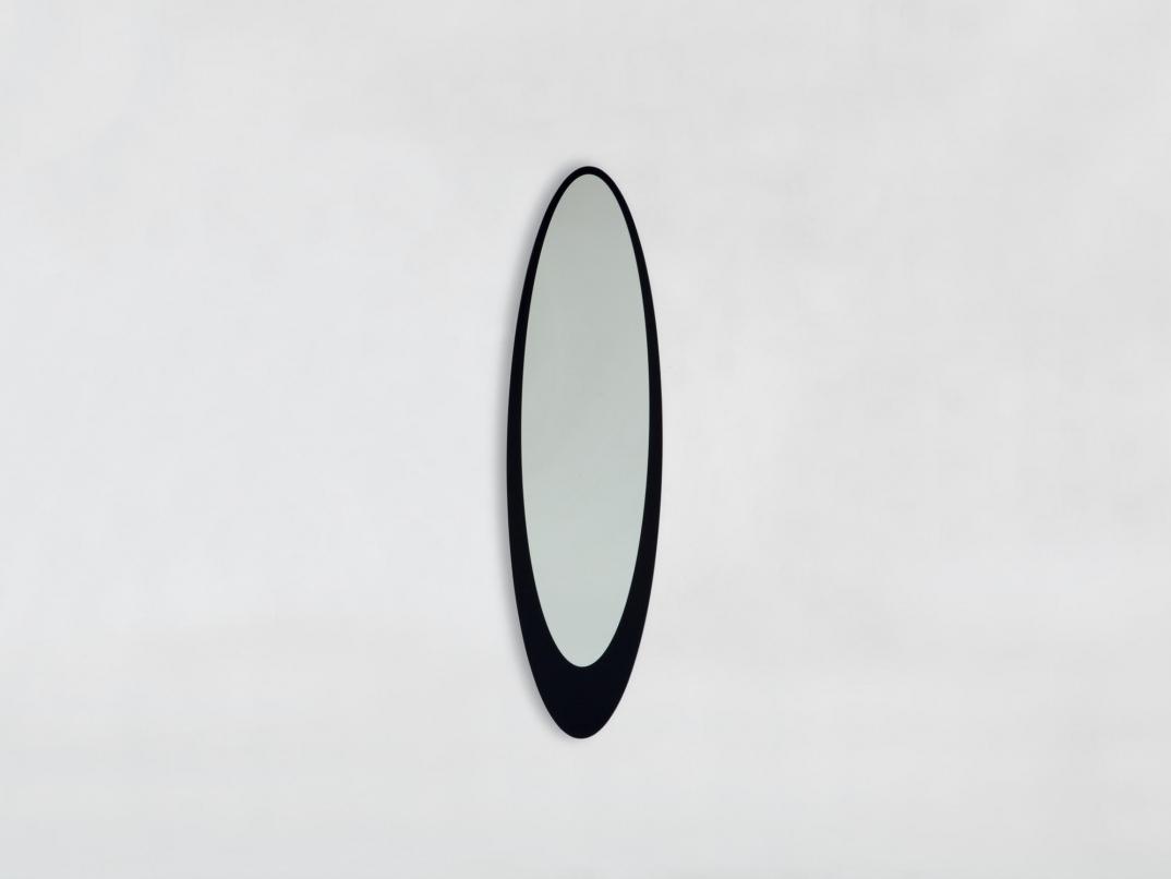 OLMI Oval wall-mounted framed mirror