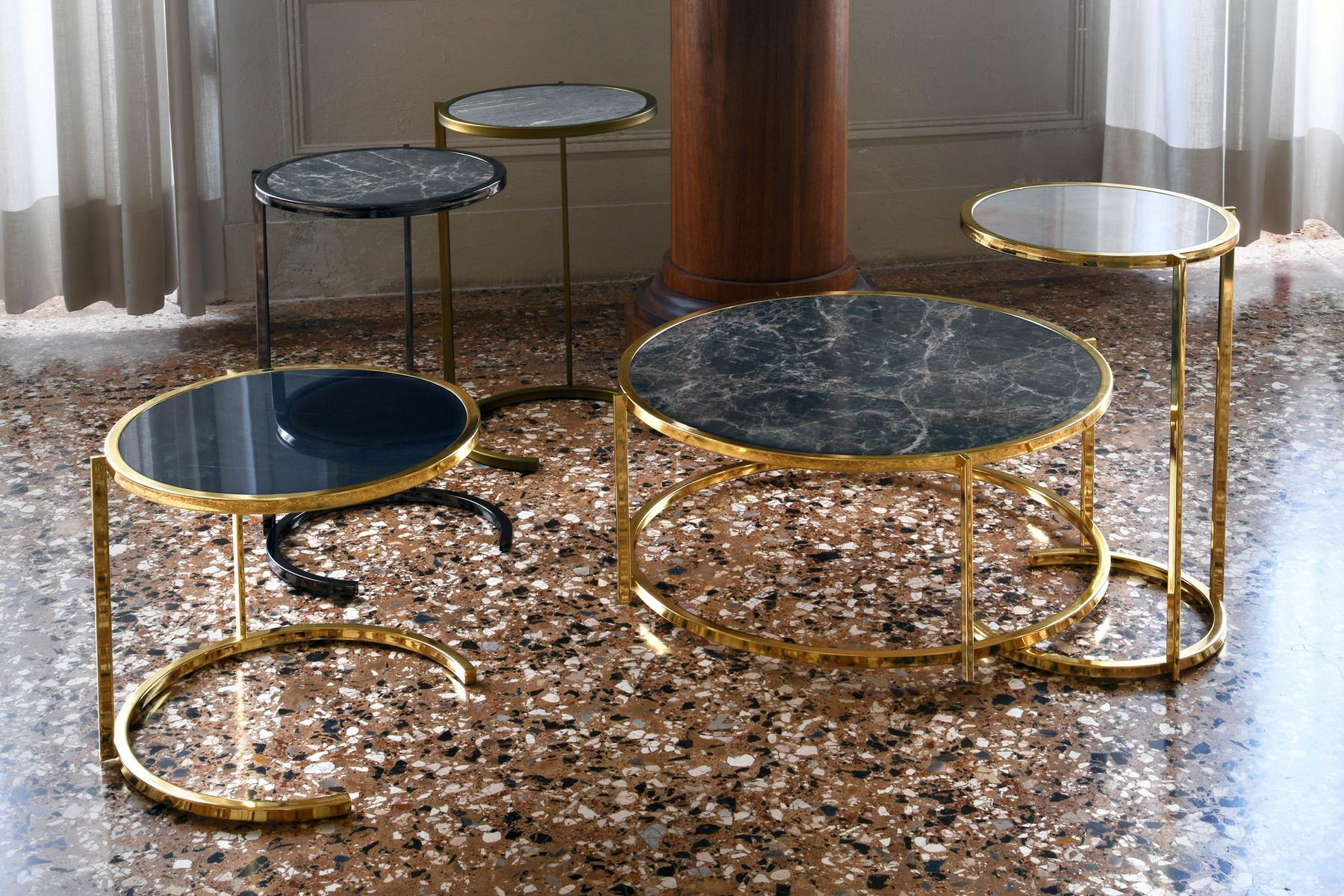 TETI Round ceramic side table