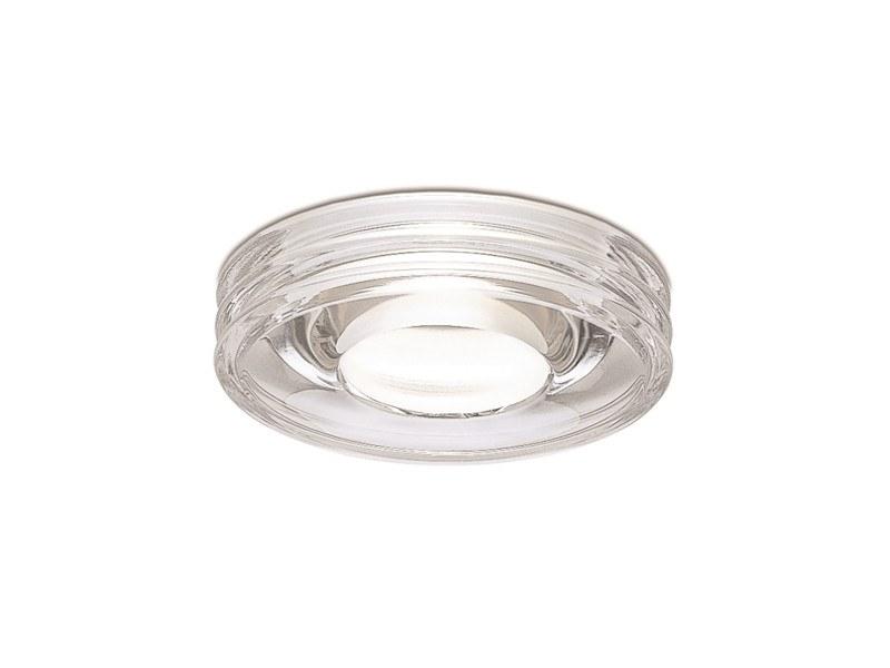 DISK I LED recessed glass spotlight for false ceiling