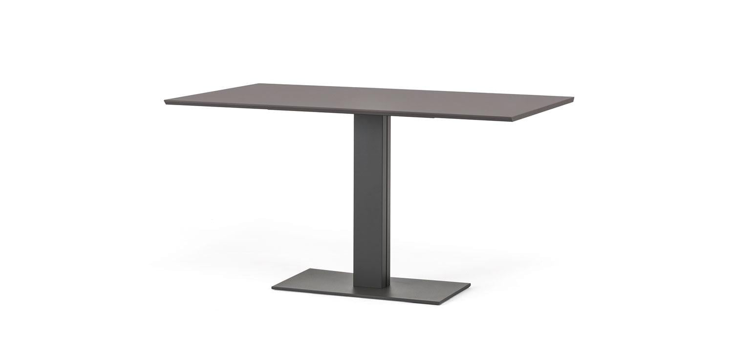 ELVIS Rectangular metal table