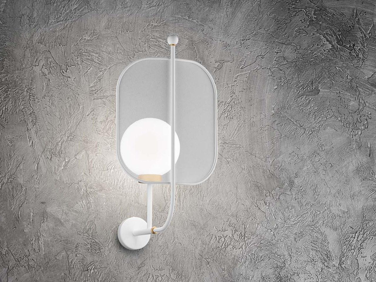 PAPILIO A1G Painted metal wall light