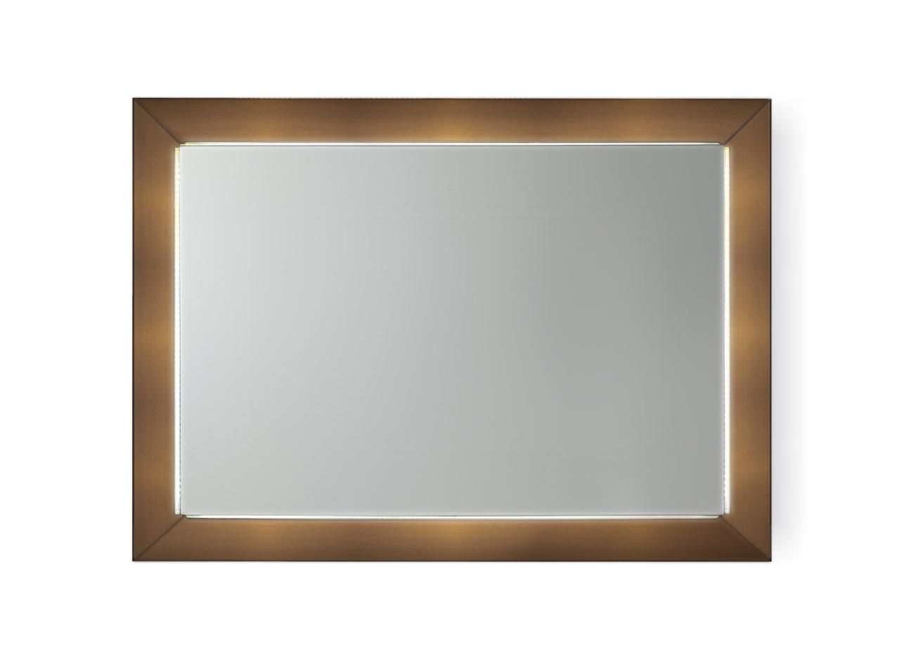PRISMA Rectangular wall-mounted mirror