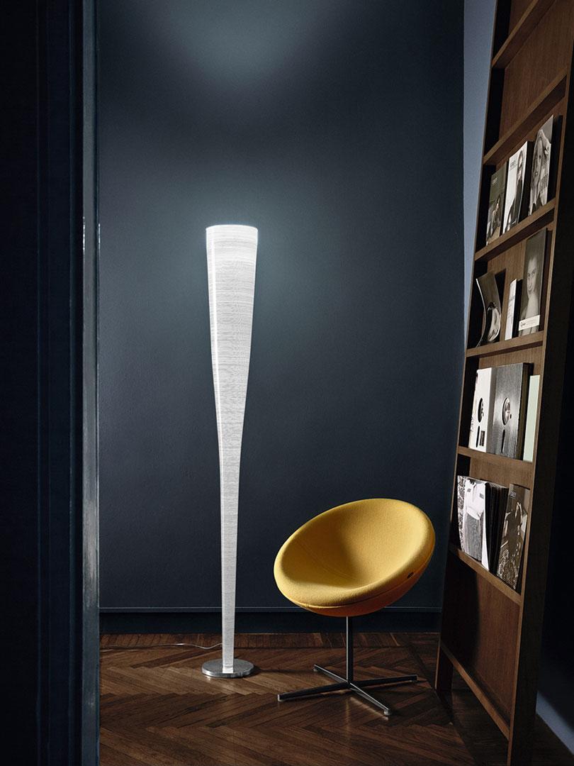 MITE Blown glass floor lamp