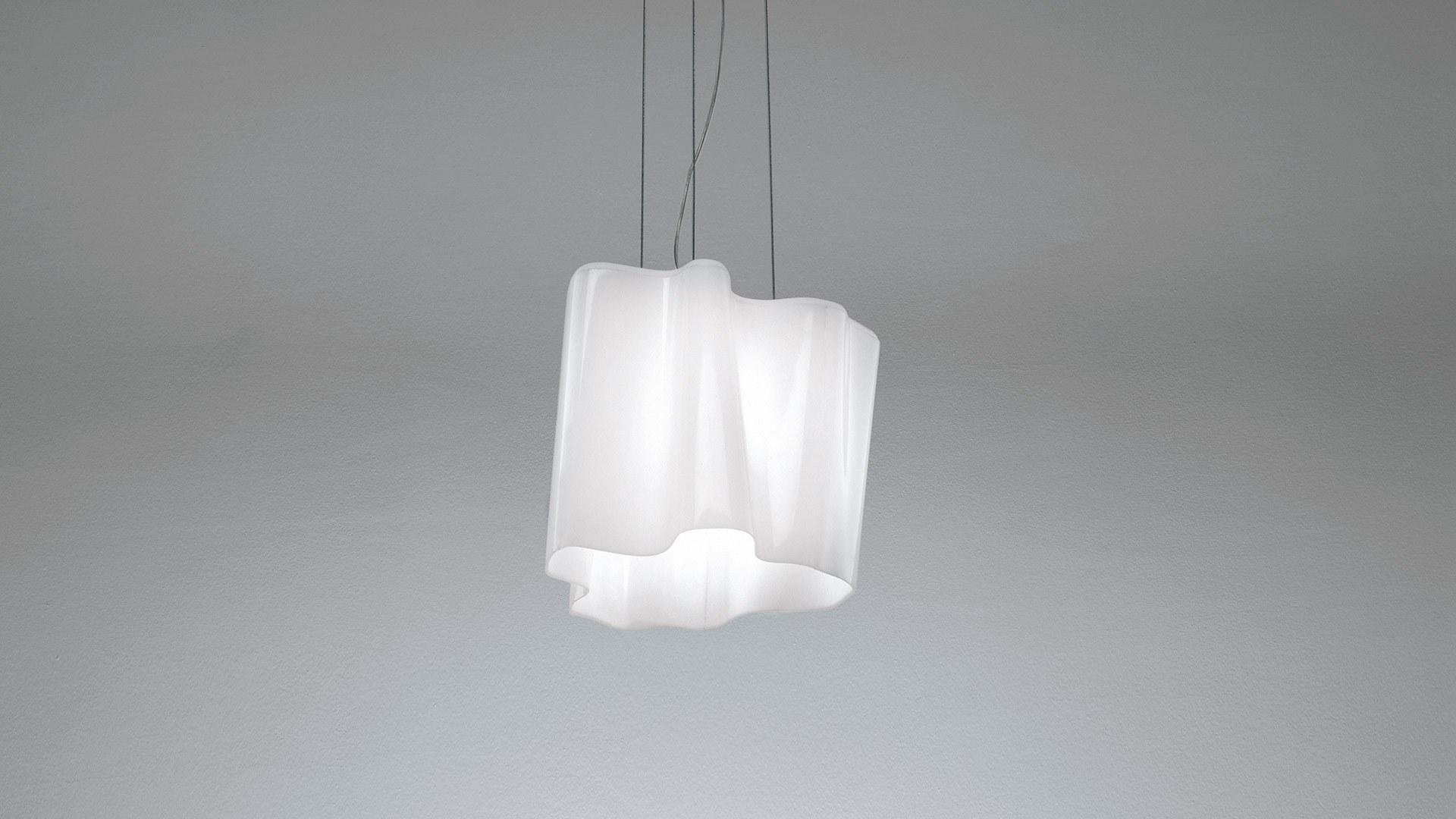 LOGICO Blown glass pendant lamp
