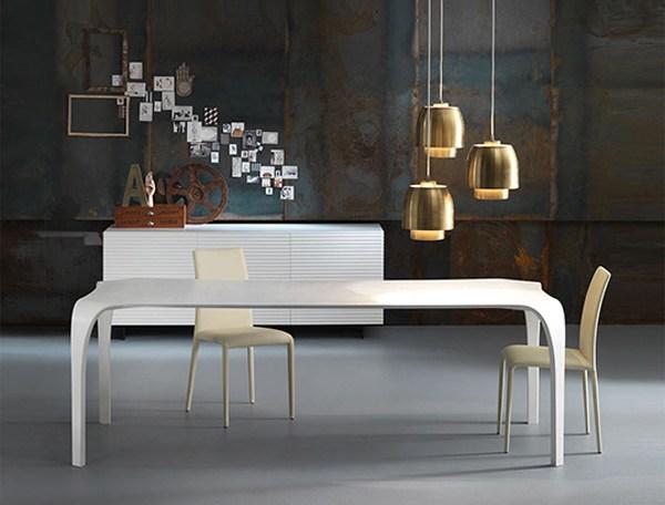 UNICO Rectangular Tecnoril® kitchen table