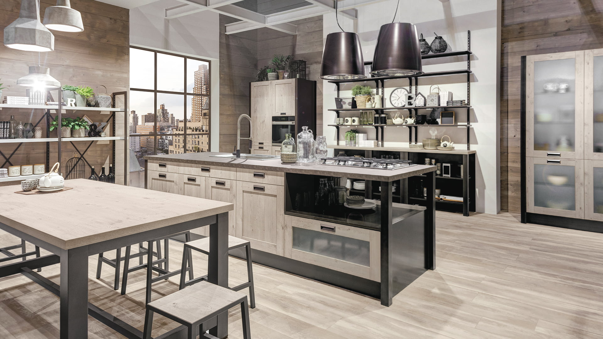 KYRA FRAME Lacquered kitchen