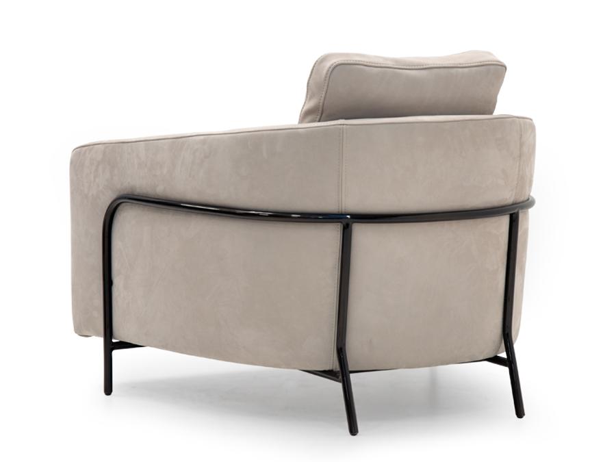GIULIA Nabuk armchair