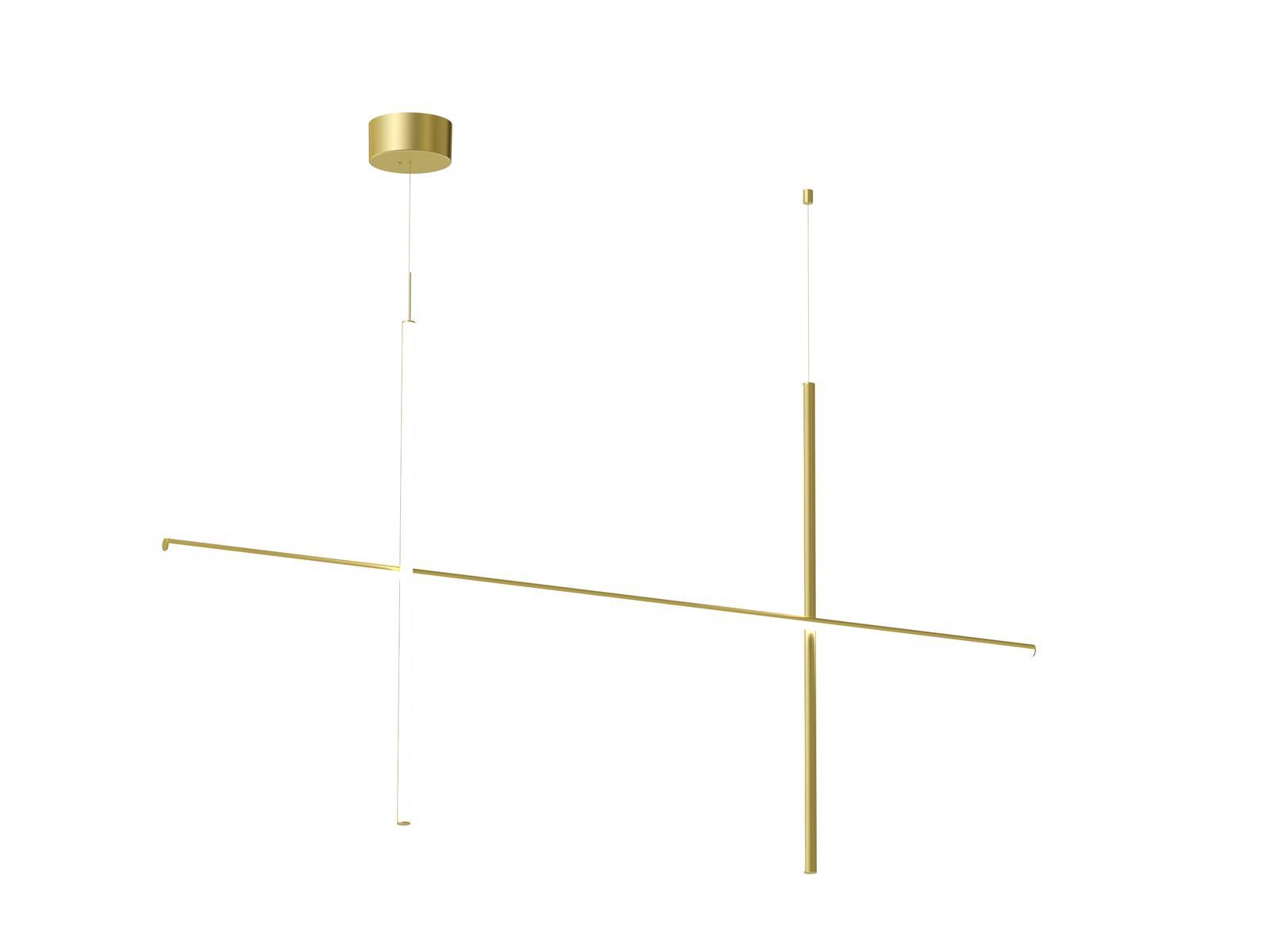 COORDINATES S2 LED extruded aluminium pendant lamp