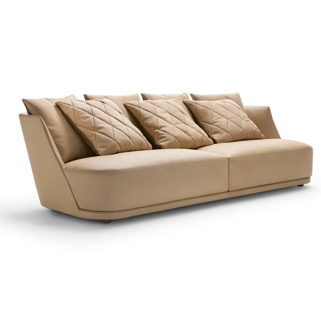 AUDREY Sectional leather sofa