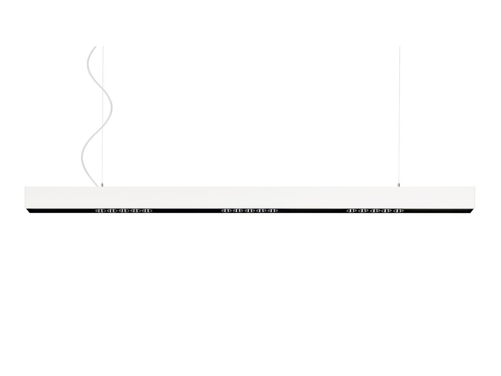 BLACK FOSTER SUSPENSION 1600 Contemporary style LED direct light aluminium pendant lamp