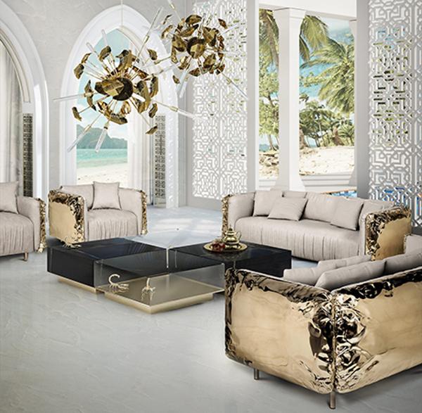 IMPERFECTIO Upholstered leather armchair with armrests