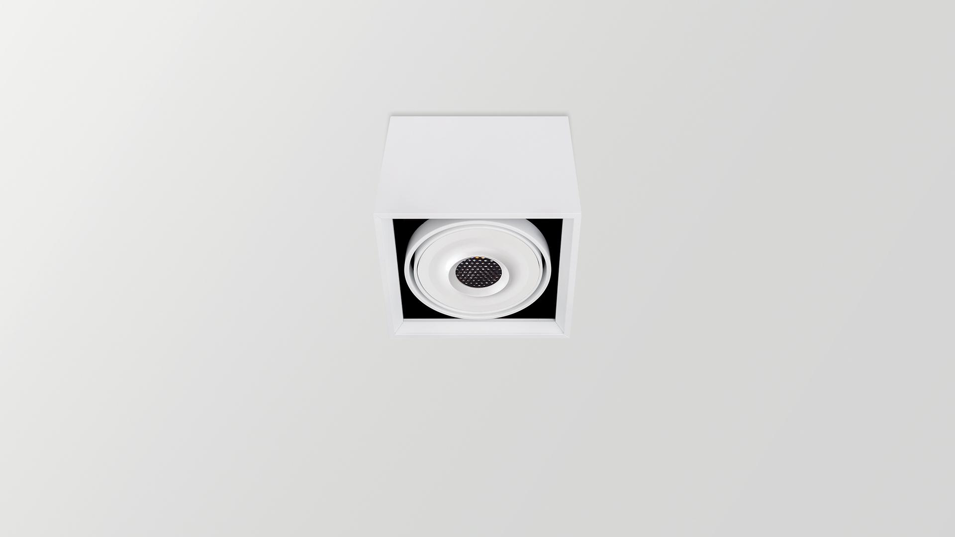 ORBITAL SURFACE 1 LARK-111 LED ceiling aluminium spotlight