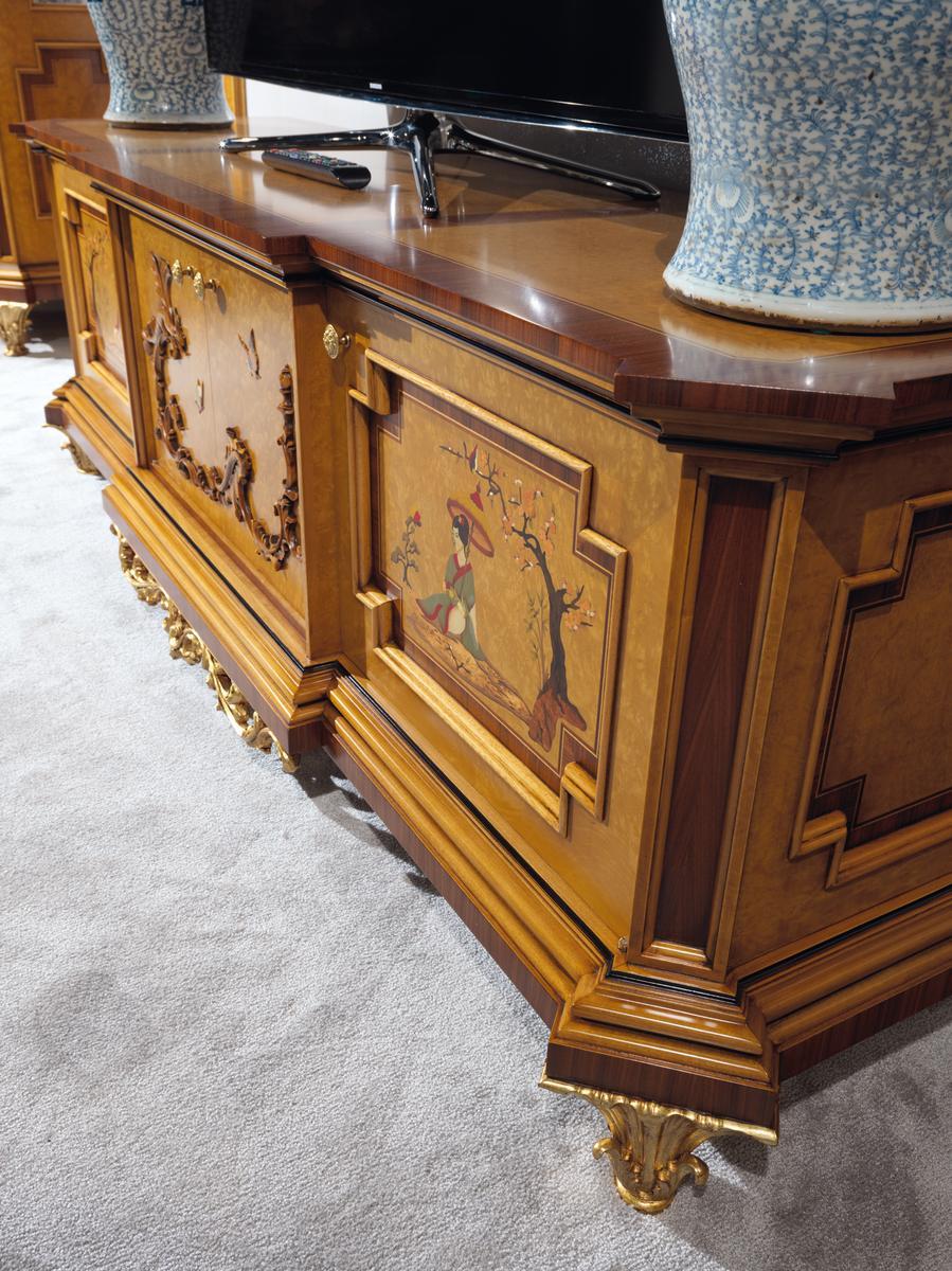 1300 Low wooden TV cabinet