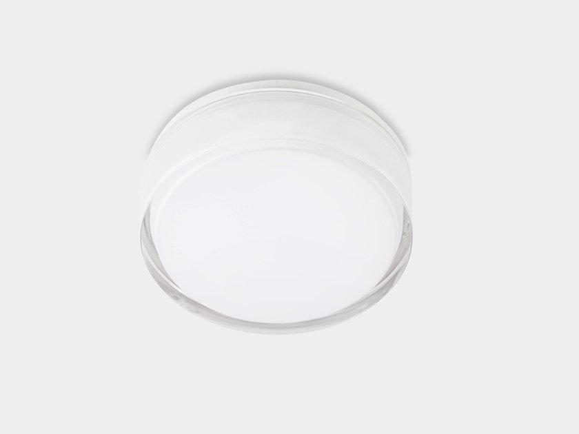 VETRO LED glass ceiling lamp